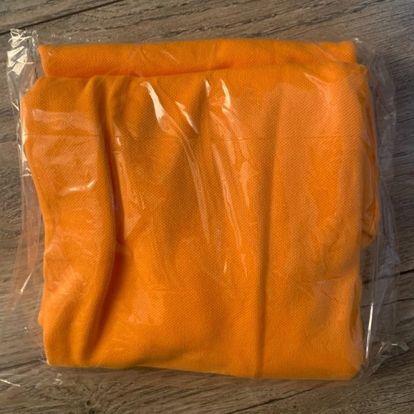 NWT LANDS' END WOMEN'S SHORT SLEEVE MESH POLO SHIRT SOFT TANGELO XS - Picture 5 of 5